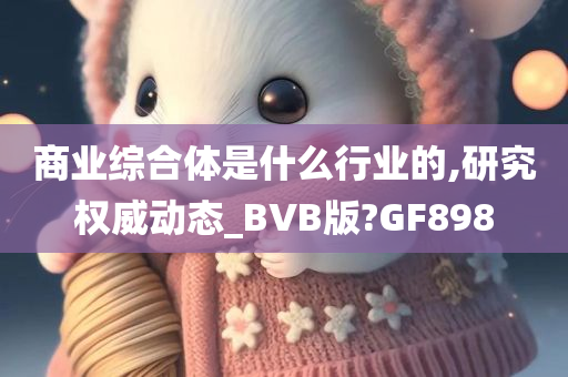 商业综合体是什么行业的,研究权威动态_BVB版?GF898