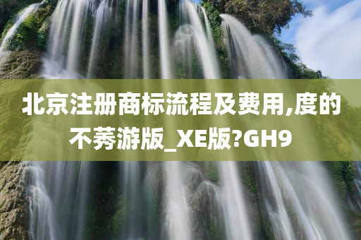 北京注册商标流程及费用,度的不莠游版_XE版?GH9