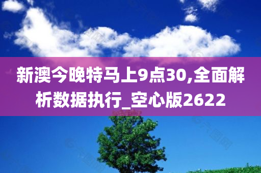 新澳今晚特马上9点30,全面解析数据执行_空心版2622