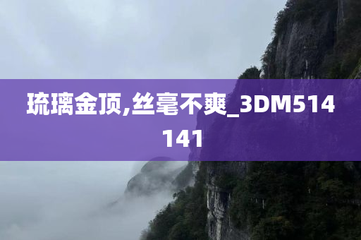 琉璃金顶,丝毫不爽_3DM514141