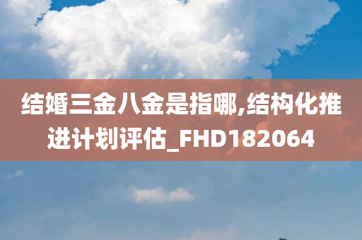 结婚三金八金是指哪,结构化推进计划评估_FHD182064