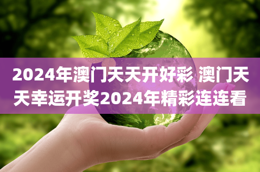 2024年澳门天天开好彩 澳门天天幸运开奖2024年精彩连连看