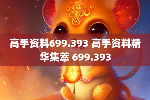 高手资料699.393 高手资料精华集萃 699.393