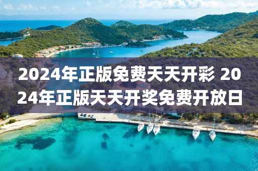 2024年正版免费天天开彩 2024年正版天天开奖免费开放日