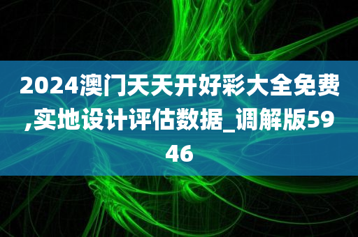 2024澳门天天开好彩大全免费,实地设计评估数据_调解版5946