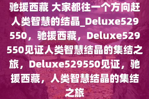 驰援西藏 大家都往一个方向赶人类智慧的结晶_Deluxe529550，驰援西藏，Deluxe529550见证人类智慧结晶的集结之旅，Deluxe529550见证，驰援西藏，人类智慧结晶的集结之旅