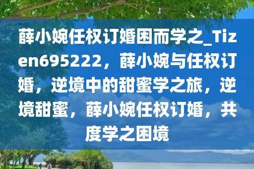 薛小婉任权订婚困而学之_Tizen695222，薛小婉与任权订婚，逆境中的甜蜜学之旅，逆境甜蜜，薛小婉任权订婚，共度学之困境