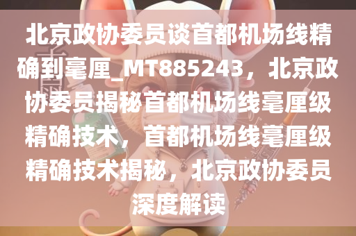 北京政协委员谈首都机场线精确到毫厘_MT885243，北京政协委员揭秘首都机场线毫厘级精确技术，首都机场线毫厘级精确技术揭秘，北京政协委员深度解读