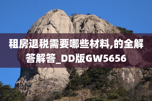 租房退税需要哪些材料,的全解答解答_DD版GW5656