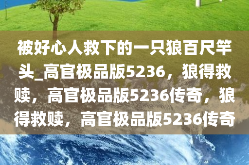 被好心人救下的一只狼百尺竿头_高官极品版5236，狼得救赎，高官极品版5236传奇，狼得救赎，高官极品版5236传奇