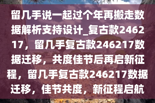 留几手说一起过个年再搬走数据解析支持设计_复古款246217，留几手复古款246217数据迁移，共度佳节后再启新征程，留几手复古款246217数据迁移，佳节共度，新征程启航