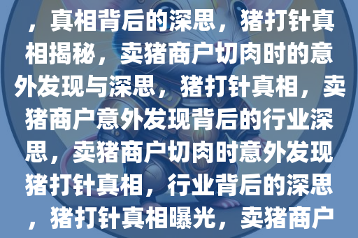 卖猪商户切肉时发现猪被打针，真相背后的深思，猪打针真相揭秘，卖猪商户切肉时的意外发现与深思，猪打针真相，卖猪商户意外发现背后的行业深思，卖猪商户切肉时意外发现猪打针真相，行业背后的深思，猪打针真相曝光，卖猪商户意外发现引发的行业深思