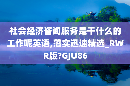 社会经济咨询服务 第3页