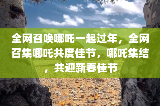 全网召唤哪吒一起过年，全网召集哪吒共度佳节，哪吒集结，共迎新春佳节