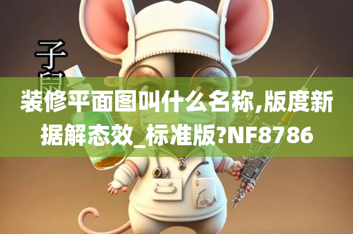 装修平面图叫什么名称,版度新据解态效_标准版?NF8786