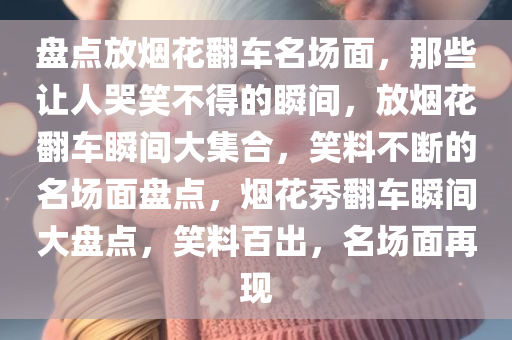 盘点放烟花翻车名场面，那些让人哭笑不得的瞬间，放烟花翻车瞬间大集合，笑料不断的名场面盘点，烟花秀翻车瞬间大盘点，笑料百出，名场面再现