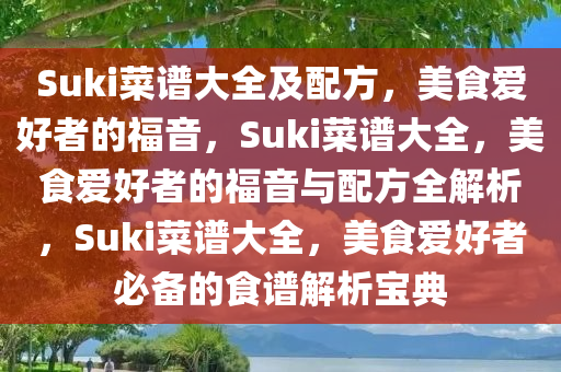 Suki菜谱大全及配方，美食爱好者的福音，Suki菜谱大全，美食爱好者的福音与配方全解析，Suki菜谱大全，美食爱好者必备的食谱解析宝典