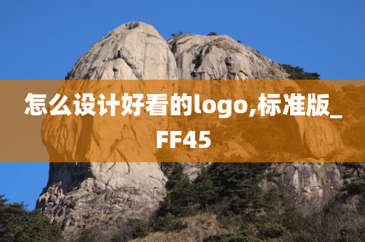 怎么设计好看的logo,标准版_FF45