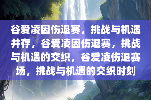 谷爱凌因伤退赛，挑战与机遇并存，谷爱凌因伤退赛，挑战与机遇的交织，谷爱凌伤退赛场，挑战与机遇的交织时刻