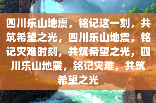 四川乐山地震，铭记这一刻，共筑希望之光，四川乐山地震，铭记灾难时刻，共筑希望之光，四川乐山地震，铭记灾难，共筑希望之光