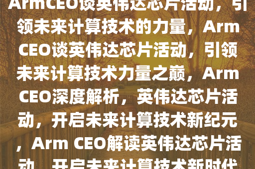 ArmCEO谈英伟达芯片活动，引领未来计算技术的力量，ArmCEO谈英伟达芯片活动，引领未来计算技术力量之巅，ArmCEO深度解析，英伟达芯片活动，开启未来计算技术新纪元，Arm CEO解读英伟达芯片活动，开启未来计算技术新时代