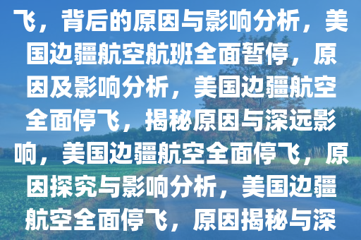 美国边疆航空所有航班暂停起飞，背后的原因与影响分析，美国边疆航空航班全面暂停，原因及影响分析，美国边疆航空全面停飞，揭秘原因与深远影响，美国边疆航空全面停飞，原因探究与影响分析，美国边疆航空全面停飞，原因揭秘与深远影响解析