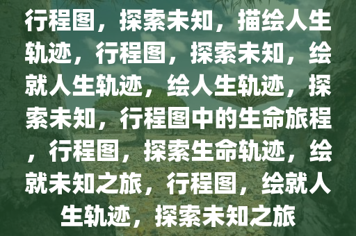 行程图，探索未知，描绘人生轨迹，行程图，探索未知，绘就人生轨迹，绘人生轨迹，探索未知，行程图中的生命旅程，行程图，探索生命轨迹，绘就未知之旅，行程图，绘就人生轨迹，探索未知之旅