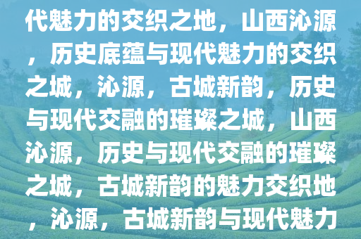 山西沁源县城，历史底蕴与现代魅力的交织之地，山西沁源，历史底蕴与现代魅力的交织之城，沁源，古城新韵，历史与现代交融的璀璨之城，山西沁源，历史与现代交融的璀璨之城，古城新韵的魅力交织地，沁源，古城新韵与现代魅力交融的璀璨之城