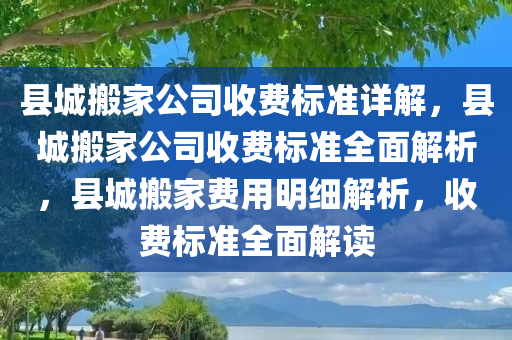 县城搬家公司收费标准详解，县城搬家公司收费标准全面解析，县城搬家费用明细解析，收费标准全面解读