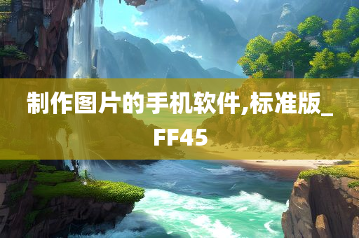 制作图片的手机软件,标准版_FF45