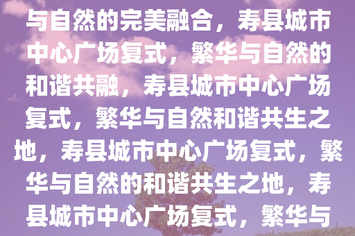 寿县城市中心广场复式，繁华与自然的完美融合，寿县城市中心广场复式，繁华与自然的和谐共融，寿县城市中心广场复式，繁华与自然和谐共生之地，寿县城市中心广场复式，繁华与自然的和谐共生之地，寿县城市中心广场复式，繁华与自然和谐共生居所