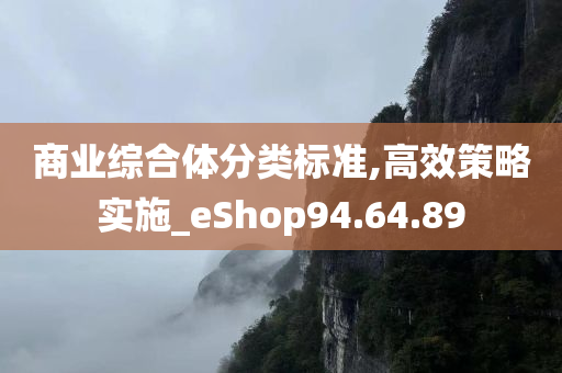 商业综合体分类标准,高效策略实施_eShop94.64.89