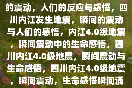 四川内江发生4.0级地震，瞬间的震动，人们的反应与感悟，四川内江发生地震，瞬间的震动与人们的感悟，内江4.0级地震，瞬间震动中的生命感悟，四川内江4.0级地震，瞬间震动与生命感悟，四川内江4.0级地震，瞬间震动，生命感悟瞬间涌动