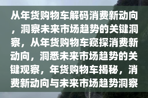 从年货购物车解码消费新动向，洞察未来市场趋势的关键洞察，从年货购物车窥探消费新动向，洞悉未来市场趋势的关键观察，年货购物车揭秘，消费新动向与未来市场趋势洞察