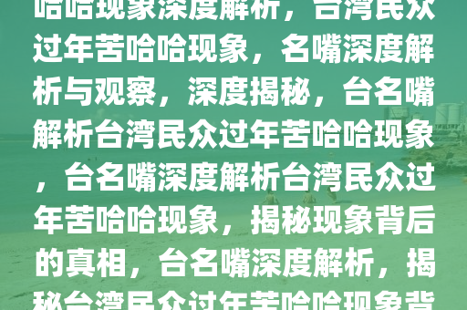 台名嘴眼中的台湾民众过年苦哈哈现象深度解析，台湾民众过年苦哈哈现象，名嘴深度解析与观察，深度揭秘，台名嘴解析台湾民众过年苦哈哈现象，台名嘴深度解析台湾民众过年苦哈哈现象，揭秘现象背后的真相，台名嘴深度解析，揭秘台湾民众过年苦哈哈现象背后的真相