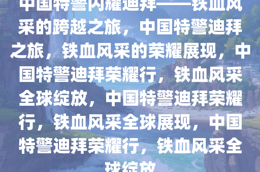 中国特警闪耀迪拜——铁血风采的跨越之旅，中国特警迪拜之旅，铁血风采的荣耀展现，中国特警迪拜荣耀行，铁血风采全球绽放，中国特警迪拜荣耀行，铁血风采全球展现，中国特警迪拜荣耀行，铁血风采全球绽放