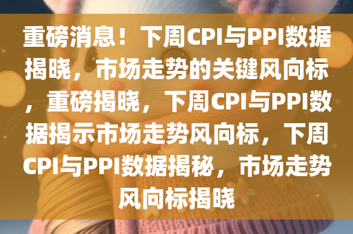 重磅消息！下周CPI与PPI数据揭晓，市场走势的关键风向标，重磅揭晓，下周CPI与PPI数据揭示市场走势风向标，下周CPI与PPI数据揭秘，市场走势风向标揭晓