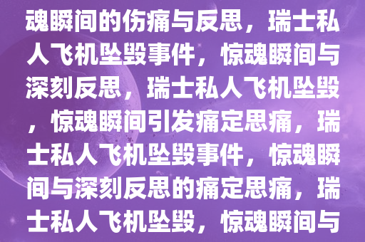 瑞士一私人飞机坠毁事件，惊魂瞬间的伤痛与反思，瑞士私人飞机坠毁事件，惊魂瞬间与深刻反思，瑞士私人飞机坠毁，惊魂瞬间引发痛定思痛，瑞士私人飞机坠毁事件，惊魂瞬间与深刻反思的痛定思痛，瑞士私人飞机坠毁，惊魂瞬间与痛定思痛的反思