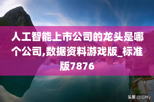 人工智能上市公司的龙头是哪个公司,数据资料游戏版_标准版7876