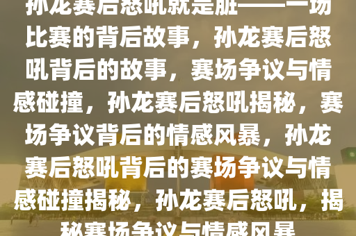 孙龙赛后怒吼就是脏——一场比赛的背后故事，孙龙赛后怒吼背后的故事，赛场争议与情感碰撞，孙龙赛后怒吼揭秘，赛场争议背后的情感风暴，孙龙赛后怒吼背后的赛场争议与情感碰撞揭秘，孙龙赛后怒吼，揭秘赛场争议与情感风暴