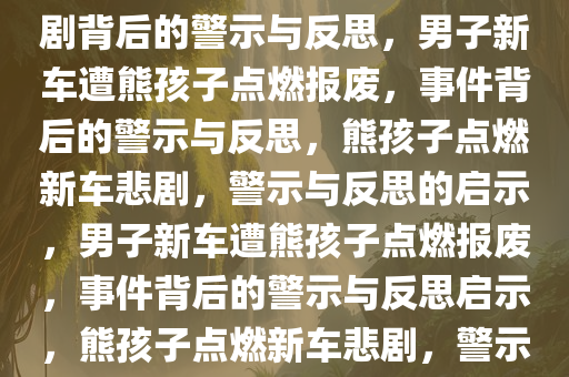 男子新车被熊孩子点燃报废，悲剧背后的警示与反思，男子新车遭熊孩子点燃报废，事件背后的警示与反思，熊孩子点燃新车悲剧，警示与反思的启示，男子新车遭熊孩子点燃报废，事件背后的警示与反思启示，熊孩子点燃新车悲剧，警示与反思启示录