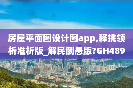 房屋平面图设计图app,释挑领析准析版_解民倒悬版?GH489