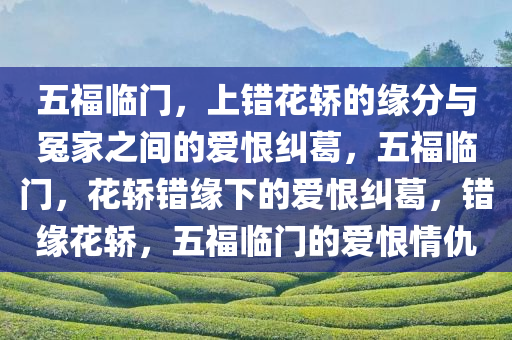 五福临门，上错花轿的缘分与冤家之间的爱恨纠葛，五福临门，花轿错缘下的爱恨纠葛，错缘花轿，五福临门的爱恨情仇