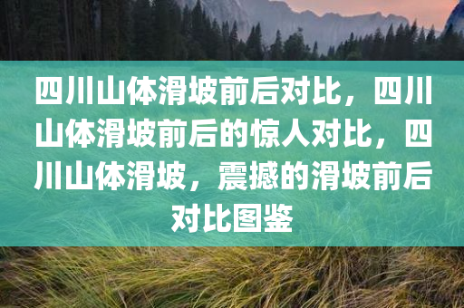 四川山体滑坡前后对比，四川山体滑坡前后的惊人对比，四川山体滑坡，震撼的滑坡前后对比图鉴