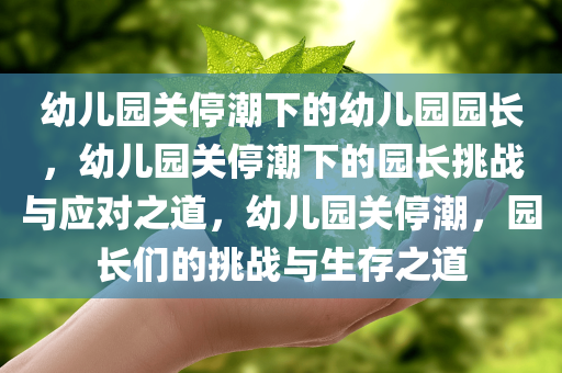 幼儿园关停潮下的幼儿园园长，幼儿园关停潮下的园长挑战与应对之道，幼儿园关停潮，园长们的挑战与生存之道