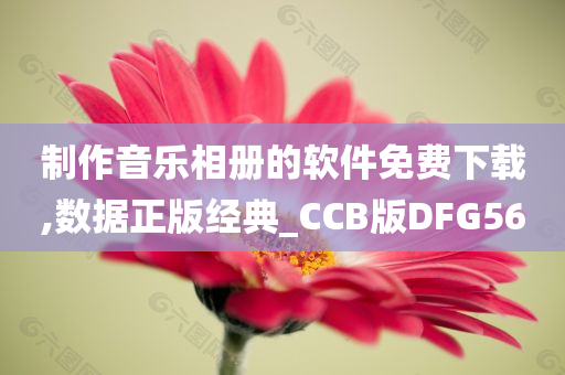 制作音乐相册的软件免费下载,数据正版经典_CCB版DFG56