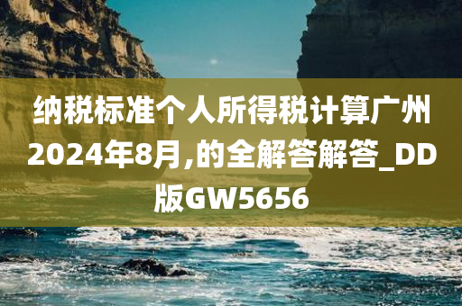 纳税标准个人所得税计算广州2024年8月,的全解答解答_DD版GW5656