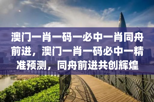 澳门一肖一码一必中一肖同舟前进，澳门一肖一码必中一精准预测，同舟前进共创辉煌