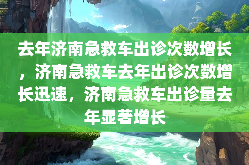 去年济南急救车出诊次数增长，济南急救车去年出诊次数增长迅速，济南急救车出诊量去年显著增长