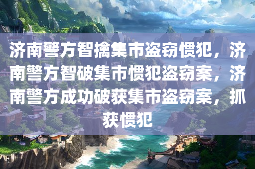 济南警方智擒集市盗窃惯犯，济南警方智破集市惯犯盗窃案，济南警方成功破获集市盗窃案，抓获惯犯